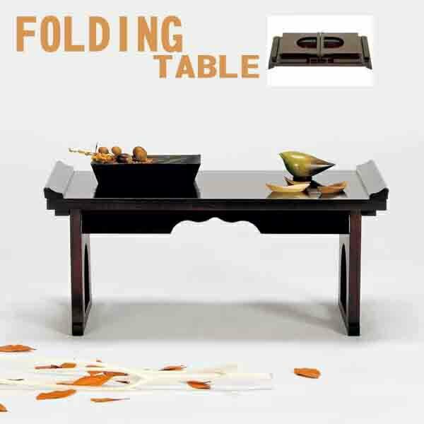 楽天市場】折りたたみ文机 つくえ ツクエ デスク 引出し 折り畳み