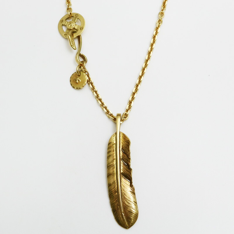 楽天市場】goro's ゴローズ 全金特大フェザー+全金細角チェーン・全金