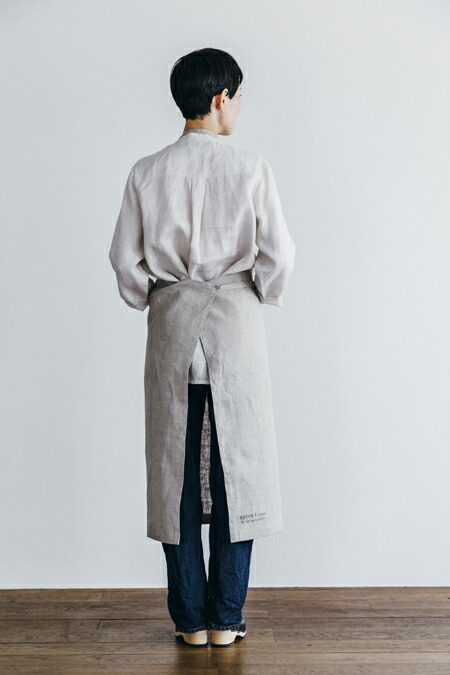 楽天市場】フォグリネンワーク リネン フルエプロン ナチュラル fog