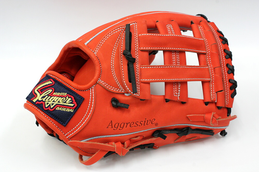 楽天市場】久保田スラッガー 軟式グローブ KSN-SPC Fオレンジ 外野手用