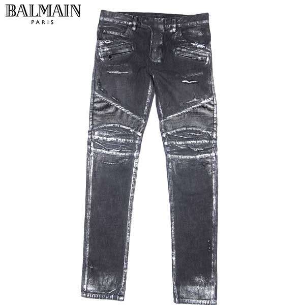 楽天市場】バルマン BALMAIN メンズ ボトムス デニム ジーンズ