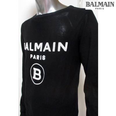 楽天市場】バルマン BALMAIN メンズ トップス ロンT 長袖 ロゴ 2color