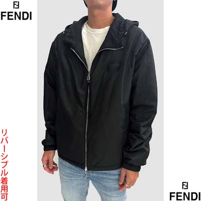 楽天市場】FENDI フェンディ ジャケット ブルゾン アウター メンズ