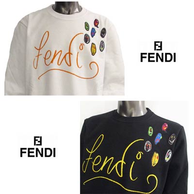 楽天市場】フェンディ FENDI メンズ トップス スウェット ロゴ 2color
