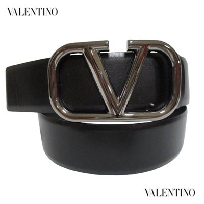 楽天市場】ヴァレンティノ VALENTINO メンズ 小物 ベルト レザー ロゴ