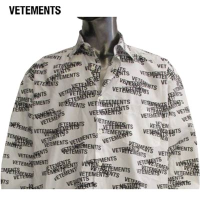 楽天市場】ヴェトモン VETEMENTS メンズ トップス シャツ カジュアル