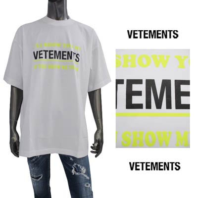楽天市場】ヴェトモン VETEMENTS メンズ トップス Tシャツ 半袖 ユニ
