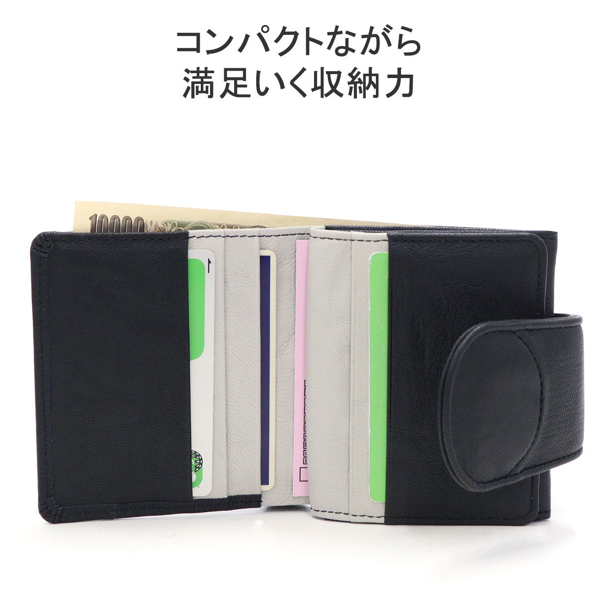 楽天市場】【最大53倍 3/10迄】 ヒロコ ハヤシ 二つ折り財布