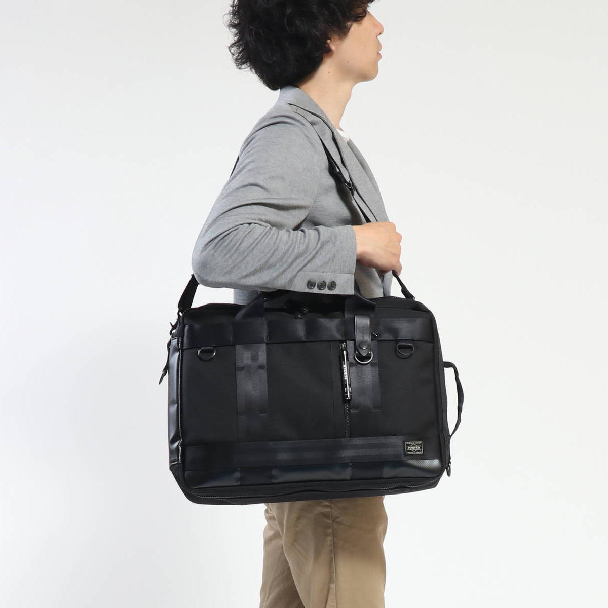 楽天市場】ポーター ヒート 3WAYブリーフケース 703-06980 ビジネス