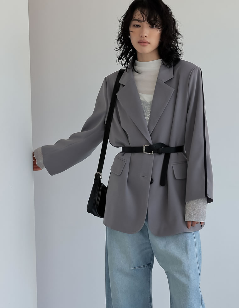 楽天市場】【OUTLET】M/Lサイズソフトツイルラインデザインオーバー