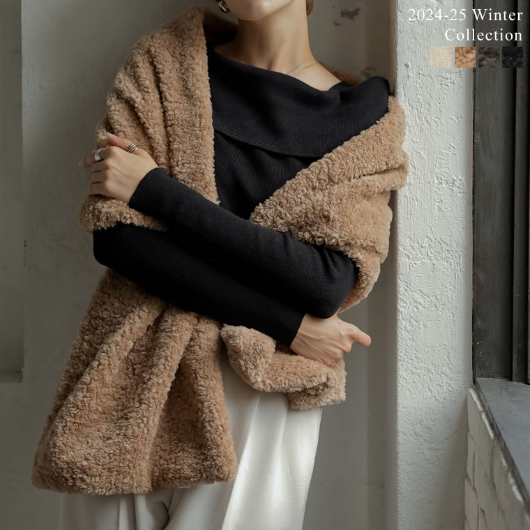 楽天市場】【SPECIAL FAIR】フフェイクファー&ボアマルチウェイ