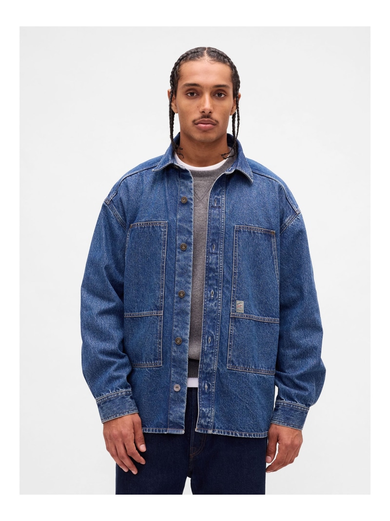 楽天市場】【SALE／54%OFF】(M)デニム オーバーサイズ ユーティリティ