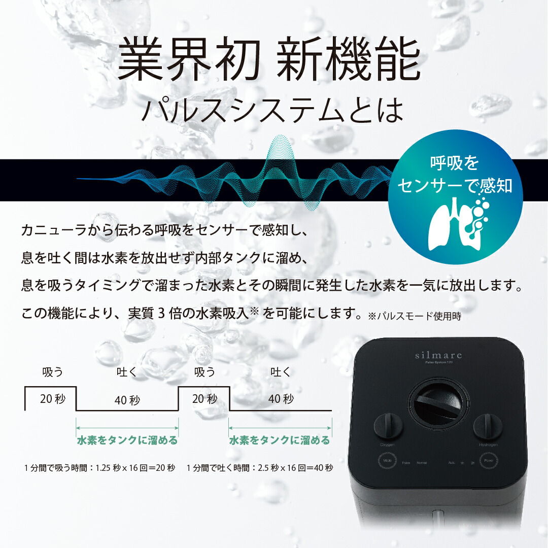 楽天市場】［送料無料］［1年保証］水素吸入器 水素生成器 家庭用