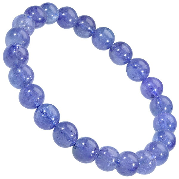 楽天市場】最高品質 タンザナイト ブレスレット 8.8mm 19cm メンズL