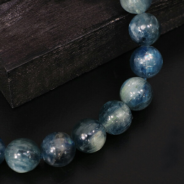 楽天市場】カイヤナイト ブレスレット 7.5mm 16cm 最高級 カヤナイト