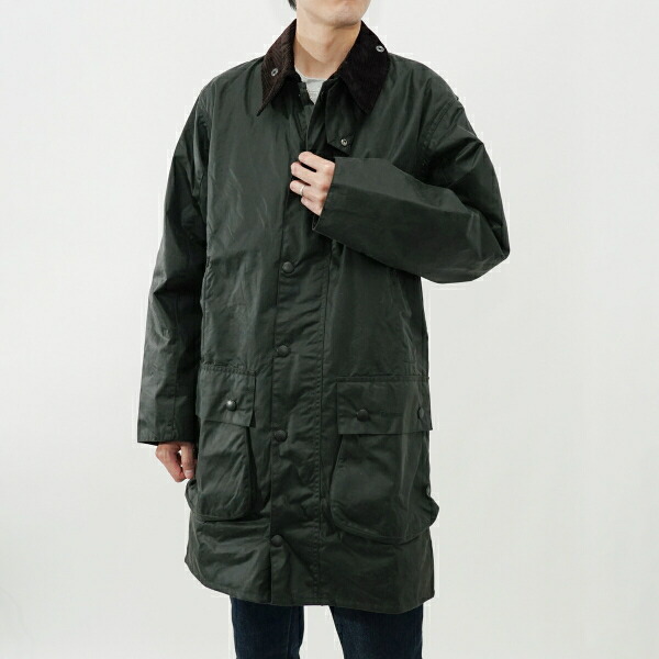 楽天市場】Barbour バブアー ボーダーワックスジャケット MWX0008 SG91