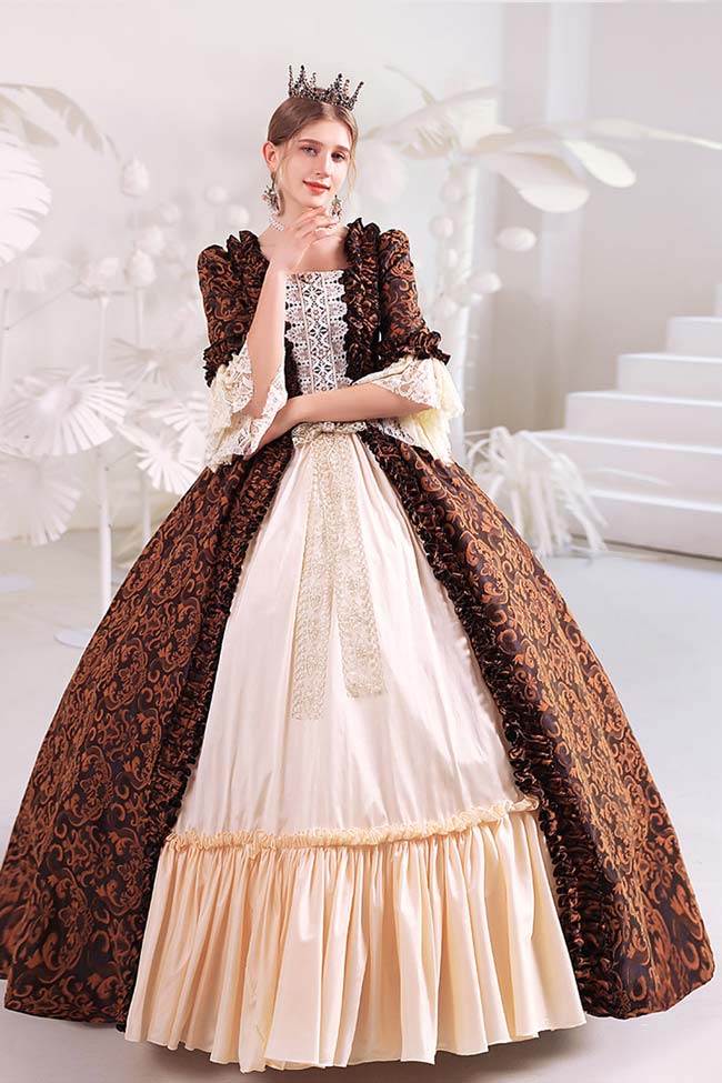 楽天市場】貴族ドレス 西洋ドレス 劇場 フランス洋装 貴族風 バロック