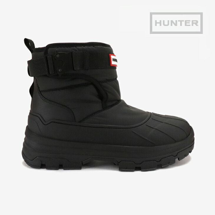 楽天市場】＊HUNTER｜W Intrepid Short Buckle Snow Boot/ ハンター