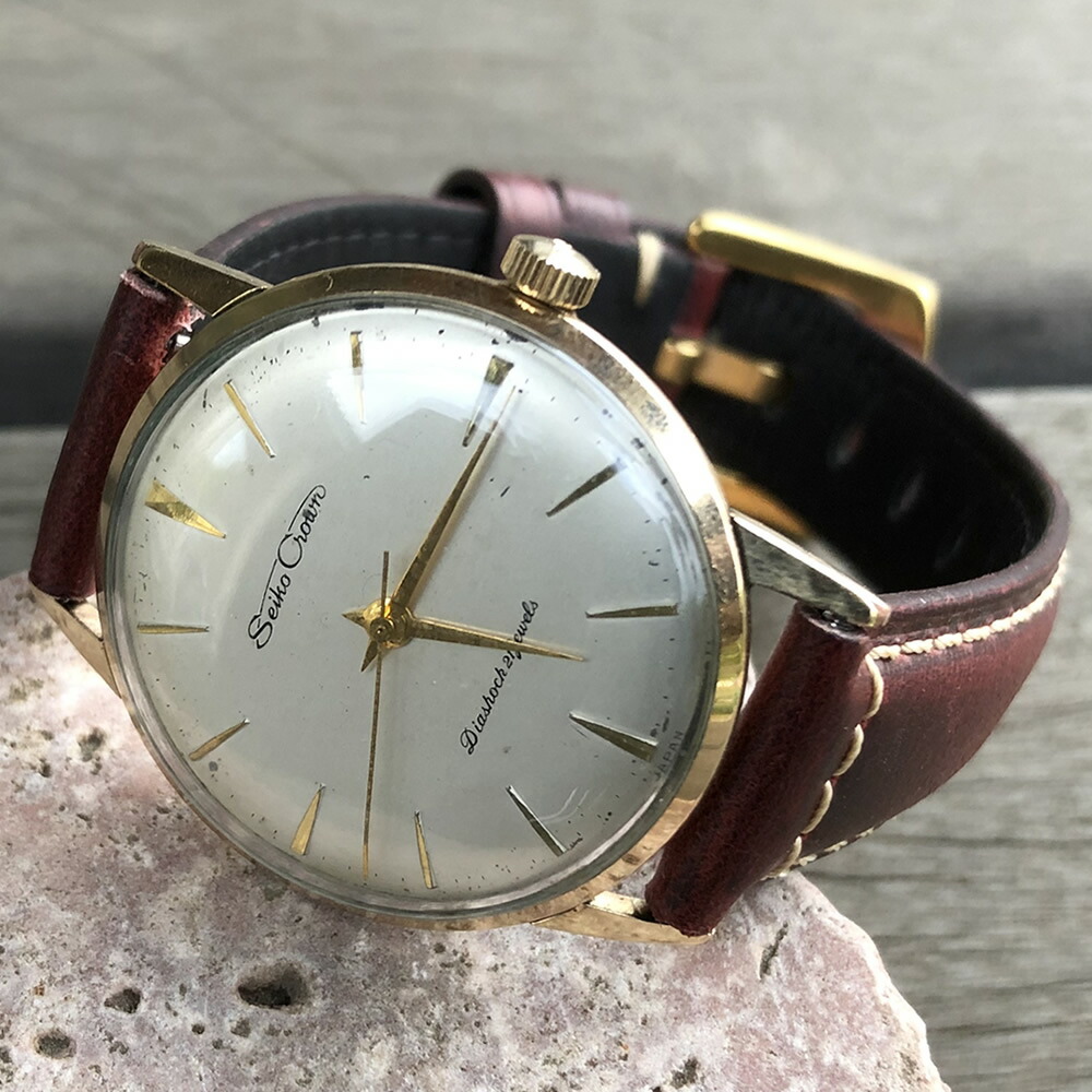 楽天市場】【中古品】【OH済み】SEIKO/セイコー Crown/クラウン 21石