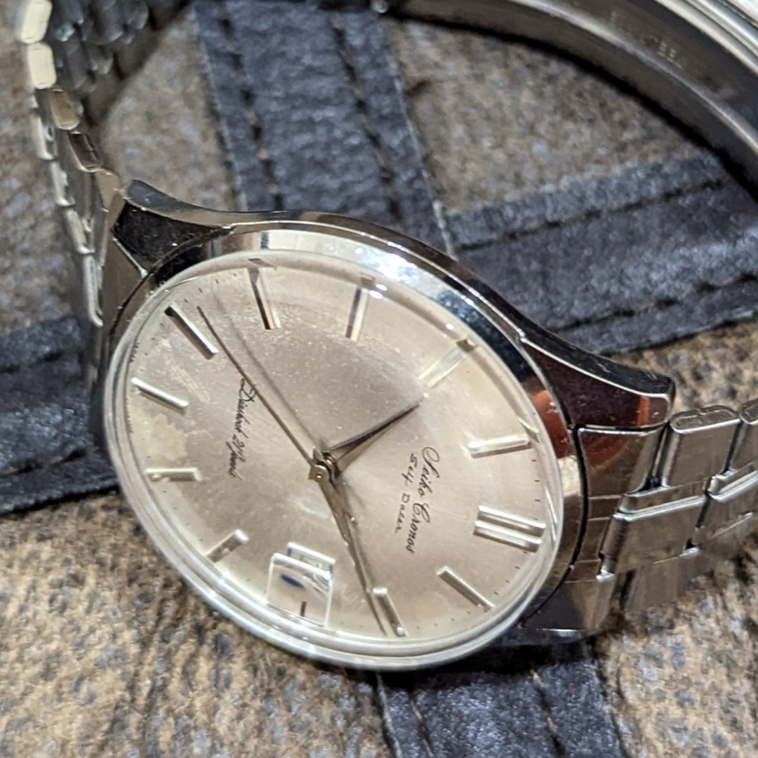 楽天市場】【中古品/訳アリ】【OH済み】SEIKO/セイコー Cronos