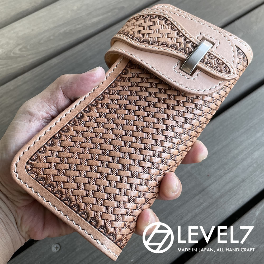 楽天市場】財布 長財布/ハンドメイドロングウォレット バスケット