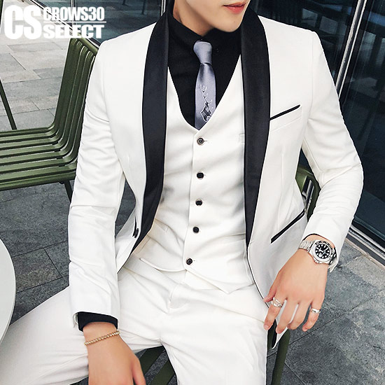 トゥモローランド スーツ シングル 50/48 ホワイト、クリーム系