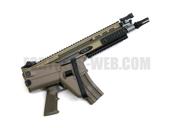 楽天市場】東京マルイ 次世代電動ガン本体 SCAR-L CQC FDE