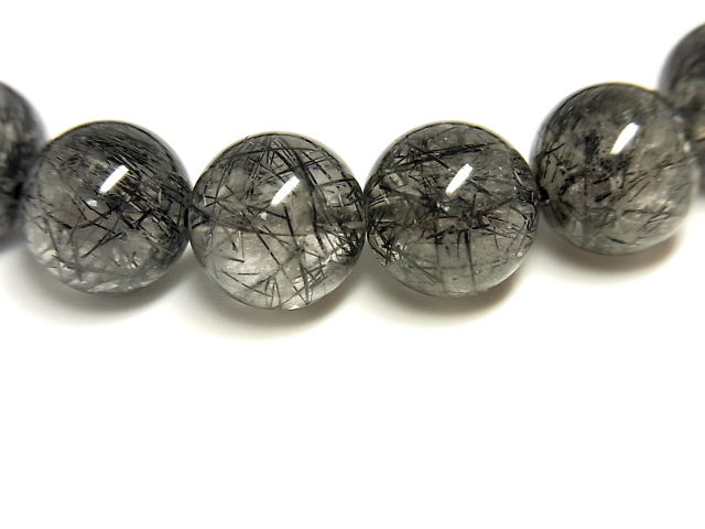 楽天市場】パワーストーン 天然石 ブラックルチル ルチルクォーツ 黒針