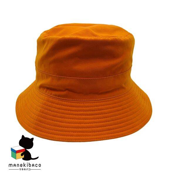 楽天市場】エルメス HERMES オレンジ バケットハット Hロゴ 刺繍