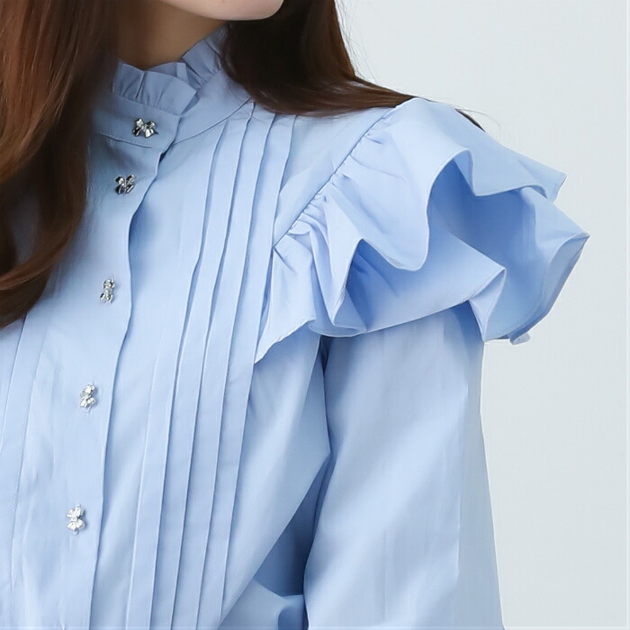 楽天市場】Sister Jane シスタージェーン ブラウス フリル 長袖 リボン