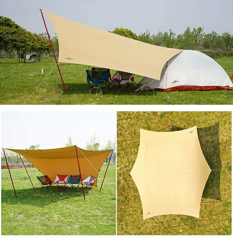 楽天市場】【4日20時〜全品P2倍＆クーポン付!】タープ ヘキサタープ