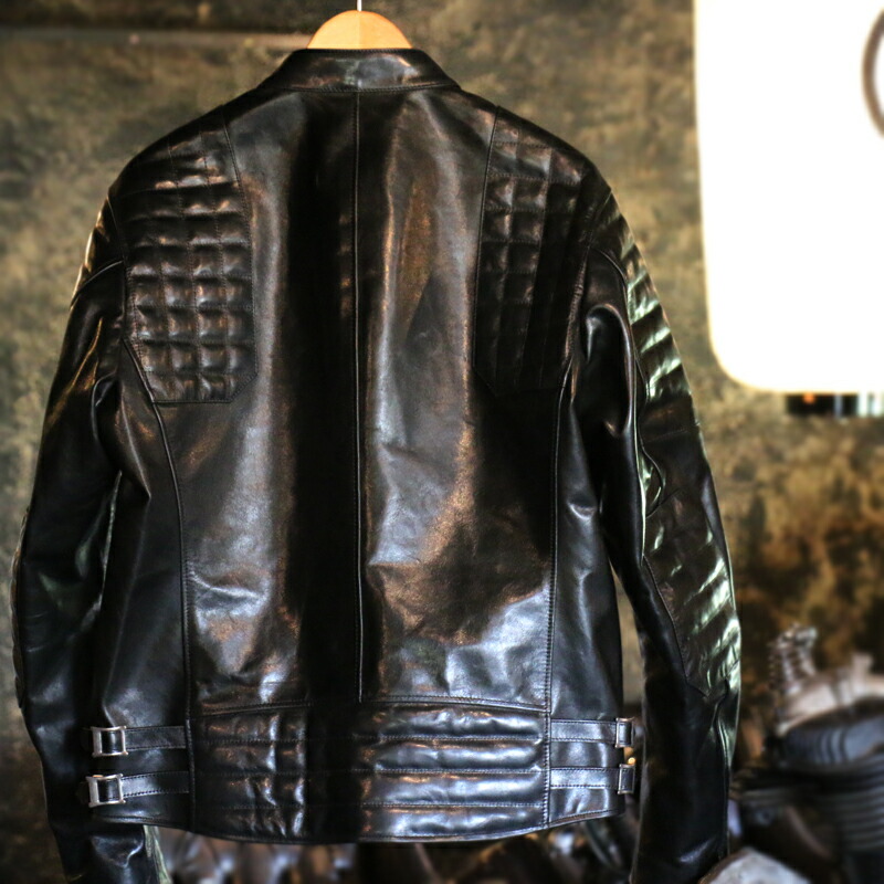 楽天市場】日本製 ZONオリジナル オールドレーシング レザージャケット