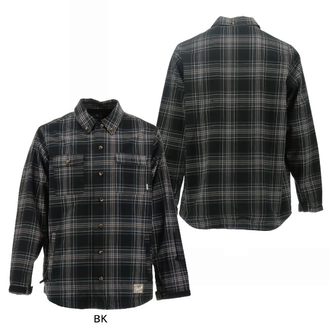 楽天市場】べスプ VESP CHECK SHIRTS JACKET BLACK VPMJ1055 24-25