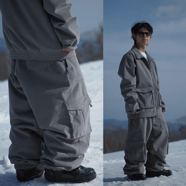 楽天市場】べスプ パンツ VESP Corduroy Wide Jogger Cargo Pants