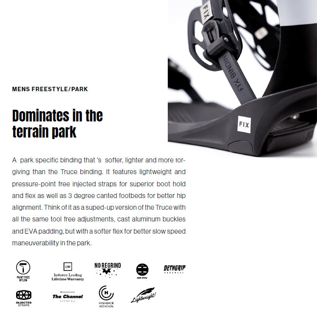 楽天市場】フィックス ビンディング FIX NATION BINDING 23-24