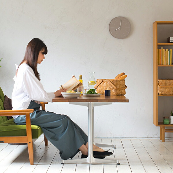 楽天市場】カフェテーブル 幅 80cm 奥行き 60cm ウォルナット 選べる