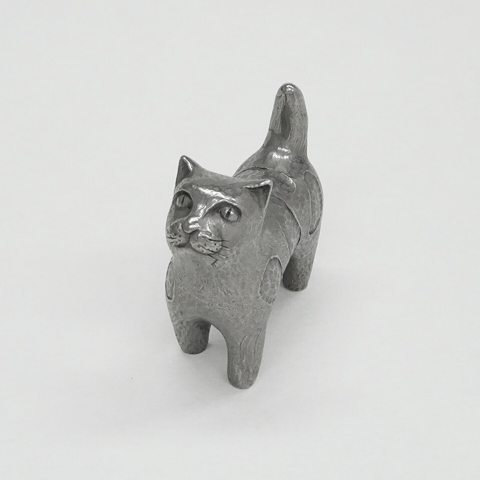 楽天市場】うわむきネコ 置物 フィギュア オブジェ 村中保彦