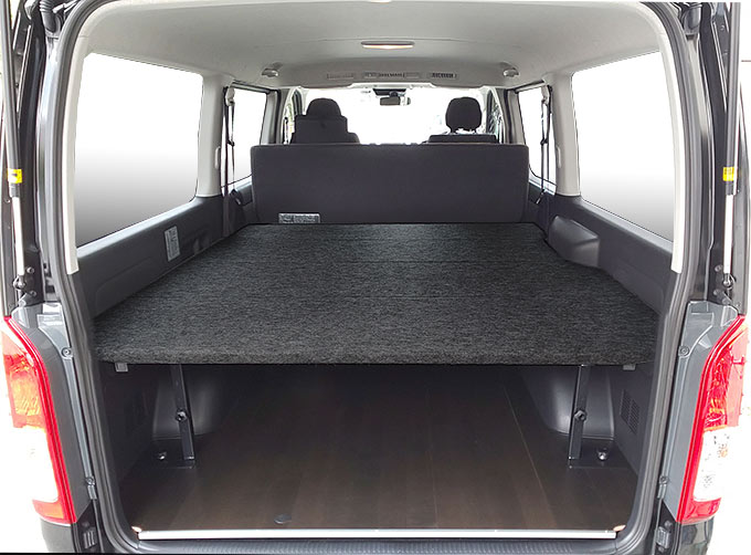 楽天市場】ワイドS-GL用 パンチカーペット ベッドキット ハイエース200