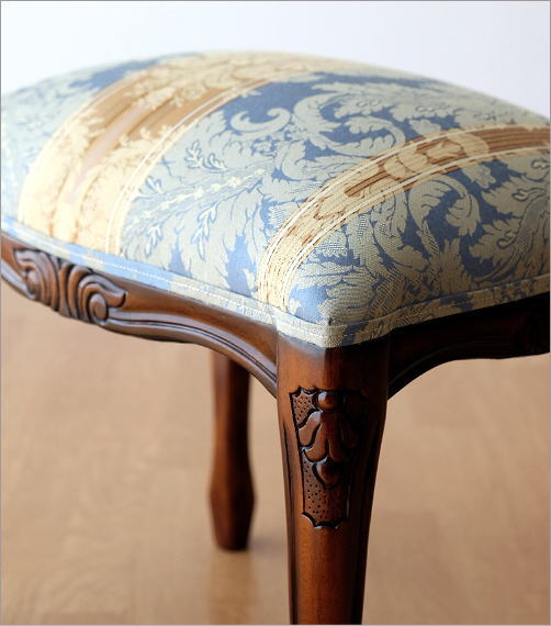 楽天市場】スツール 猫脚 アンティーク おしゃれ クッション 玄関 椅子