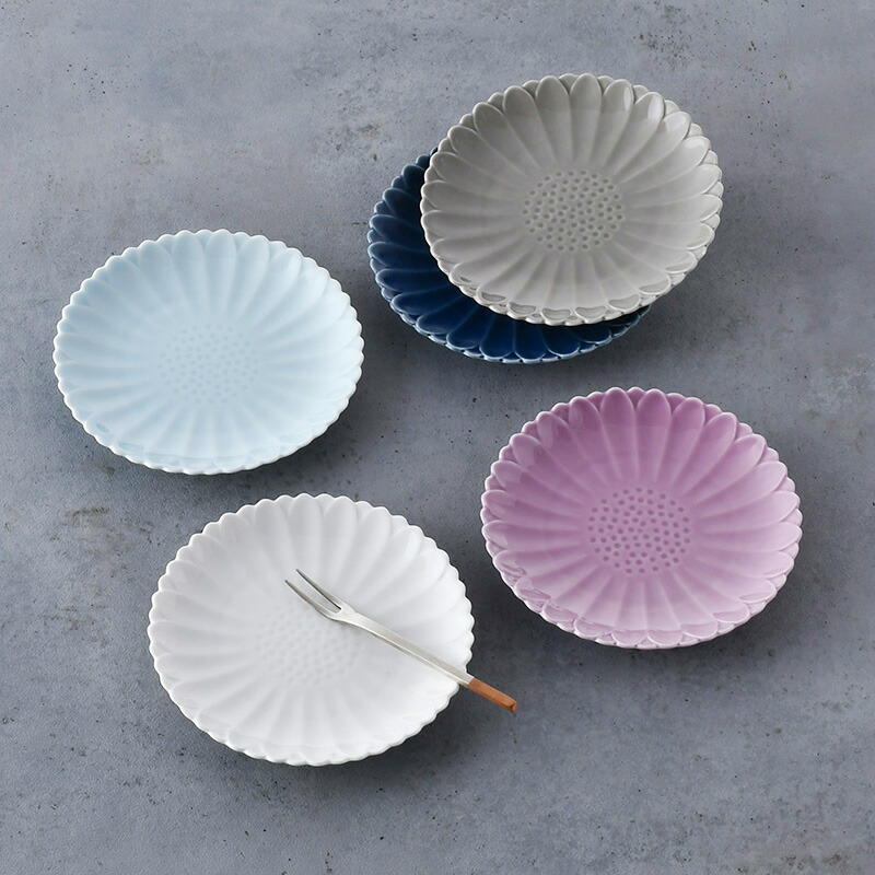 楽天市場】マリーゴールド13cmプレートMS【波佐見焼き】パープル