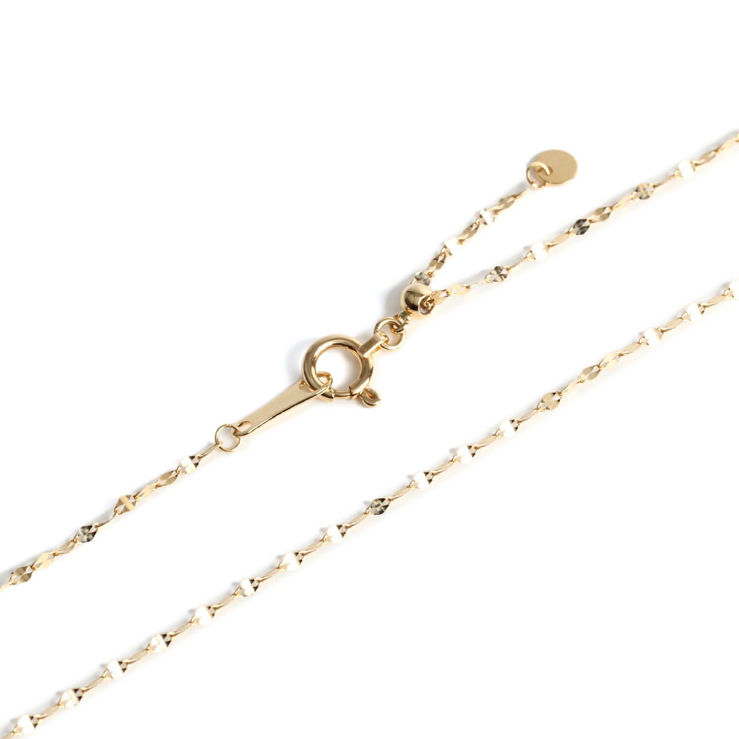 楽天市場】＼楽天ランキング1位／ 18金 ネックレス ペタル チェーン