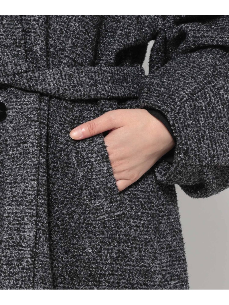 楽天市場】【SALE／49%OFF】コクーンスリーブラメロングコート HARE