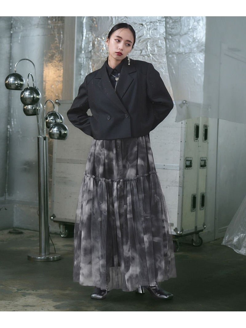 楽天市場】チュールレイヤーデザインワンピース HARE ハレ ワンピース