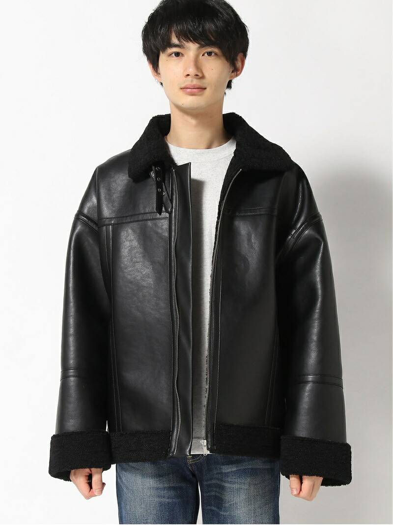 楽天市場】【SALE／20%OFF】(M)FレザーB3/BL HARE ハレ ジャケット