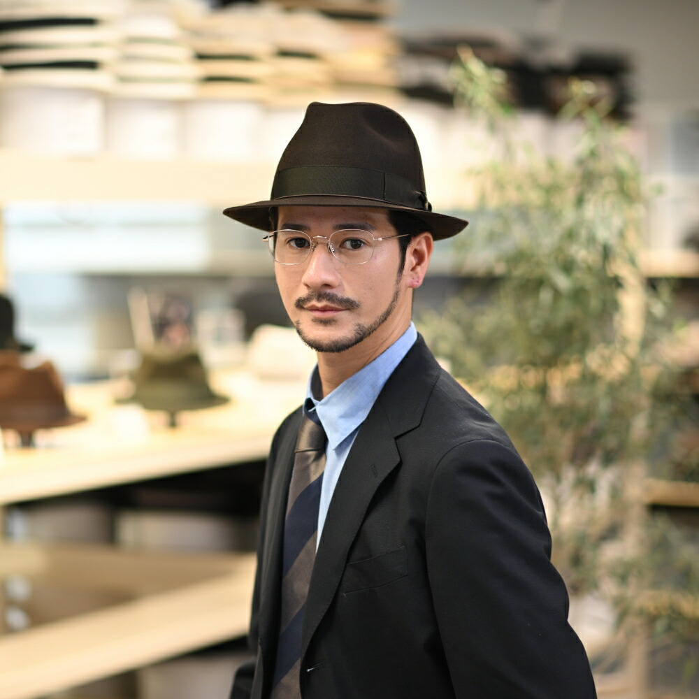 楽天市場】Borsalino ボルサリーノ 中折れハット フェルト帽 秋 冬