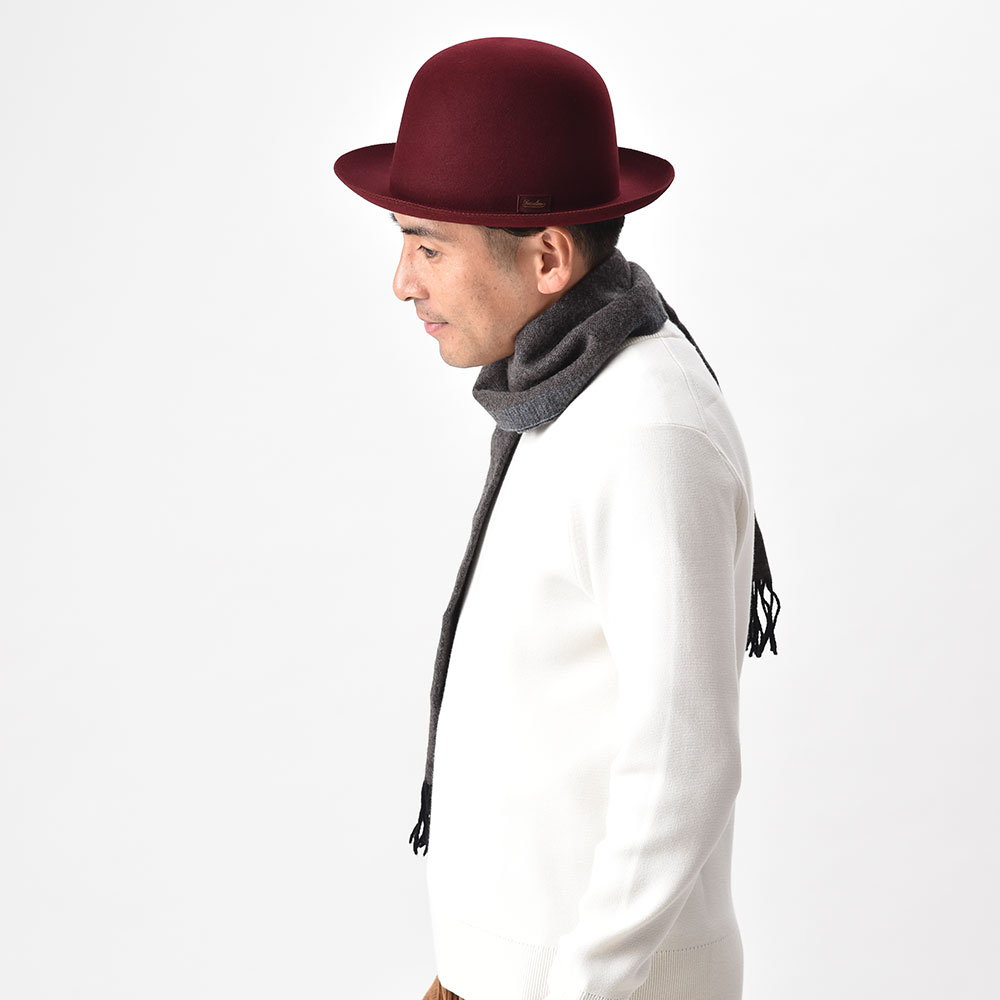 楽天市場】Borsalino ボルサリーノ 中折れハット フェルト帽 オープン