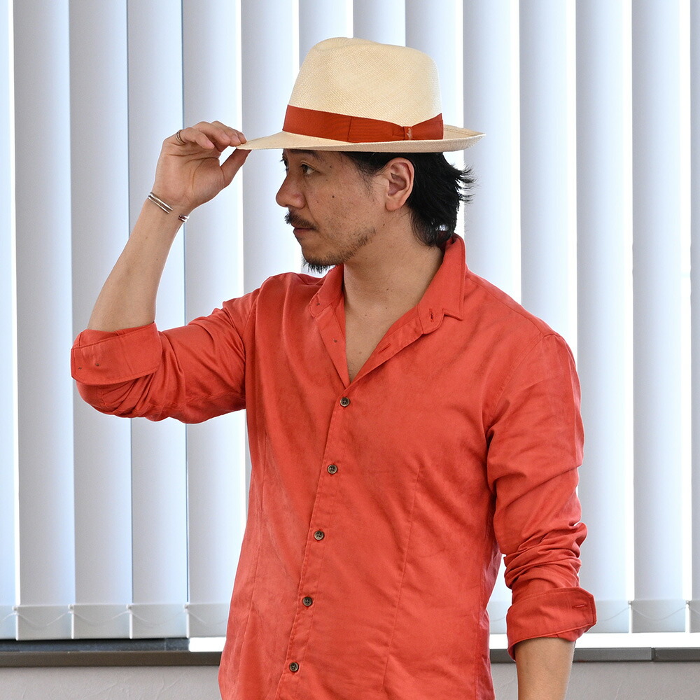 楽天市場】Borsalino ボルサリーノ パナマ帽 パナマハット 中折れ
