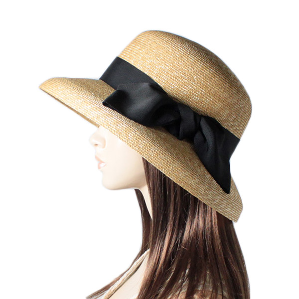 楽天市場】クーポン有!!石田製帽 極細麦 ストローハット カサブランカ