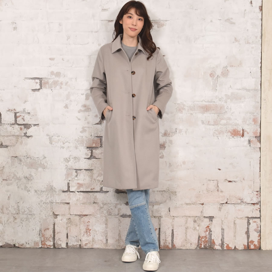 楽天市場】【 30％OFFクーポン】ステンカラーコート[Merfirge
