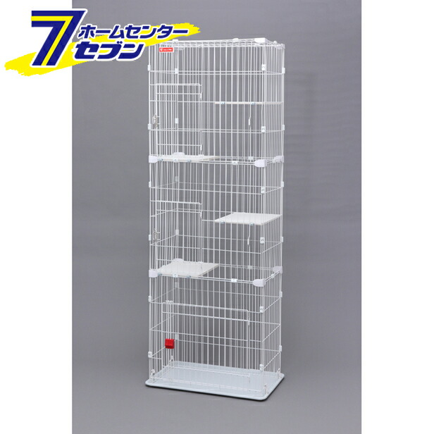 アイリスオーヤマ スリムキャットケージ 3段 PSCC-753 (キャットタワー
